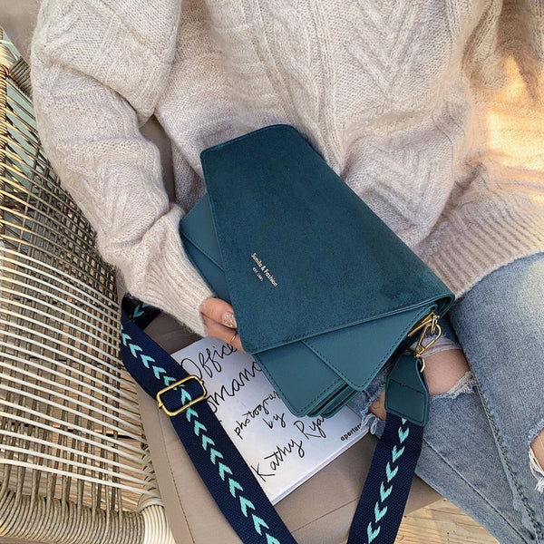 Brand Originality Design Handheld Frosted bag women 2019 new version of Joker shoulder slung fashion broadband small square bag