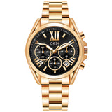 Luxury Rose Gold Women Casual Watch Waterproof Calendar Unique Quartz Business Dress Watches for Female Golden Lady Clock