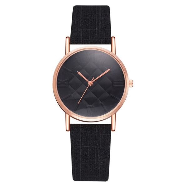 Fashion Women Leather Band Dress Quartz Wrist Watches Luxury Top Brand White Casual Ladies Wristwatch Relogio Feminino