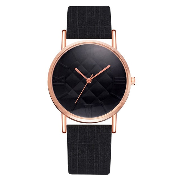 Fashion Women Leather Band Dress Quartz Wrist Watches Luxury Top Brand White Casual Ladies Wristwatch Relogio Feminino