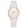 Fashion Women Leather Band Dress Quartz Wrist Watches Luxury Top Brand White Casual Ladies Wristwatch Relogio Feminino