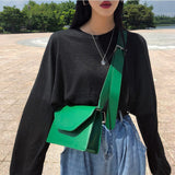 RanHuang New Arrive 2020 Women Pu Leather Shoulder Bags Girls Brief Flap Women's Casual Messenger Bags Crossbody Bags