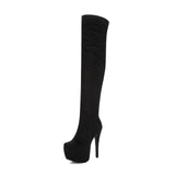 DoraTasia 2020 Plus Size 33-48 brand fashion platform over the knee boots women sexy super high heels shoes woman party boots