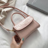 Crocodile Pattern Crossbody Bags For Women 2020 Small Chain Handbag Small Bag PU Leather Hand Bag Ladies Designer Evening Bags