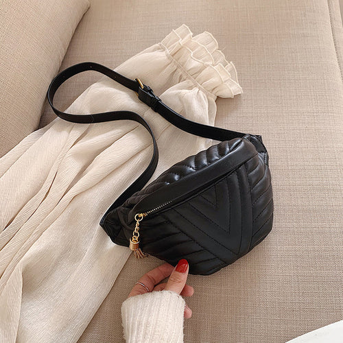 Small Simple Crossbody Bags For Women 2020 Tassel Shoulder Messenger Bag Female Fashion Handbags and Purses