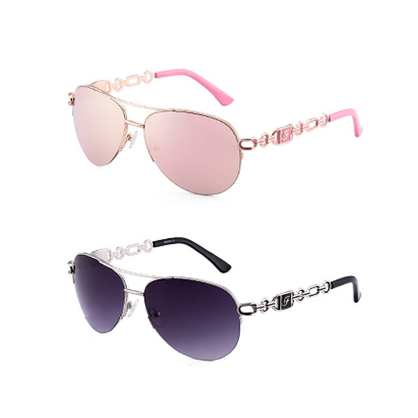 FENCHI sunglasses women uv 400 oculos female glasses sun glasses mirror Pilot Pink feminino zonnebril dames gafas de sol mujer