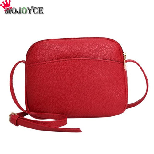 Women PU Leather Messenger Handbags Shell Shoulder Crossbody Bag Solid Small Bags for Women 2020 Main Ladies Hand Bag